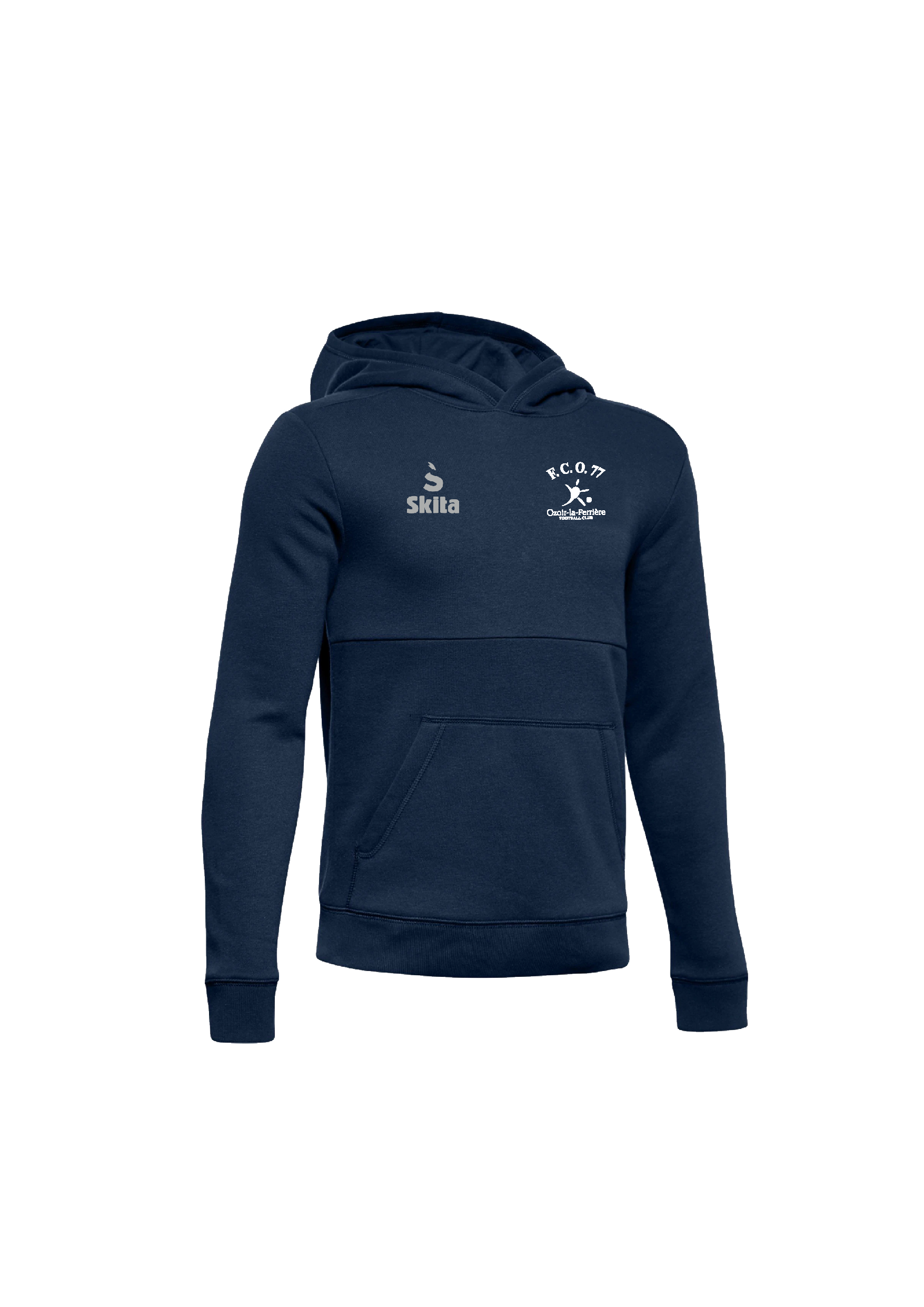Sweat LIGA bleu nuit (FOOTBALL CLUB OZOIR 77)